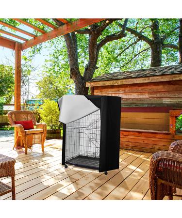 Universal Breathable Blackout Bird Cage Cover - 35 x 24 x 47 Inch | For Bird Parrot Parakeet Cats Mink & Small Animals | Washable & Nighttime Essential - Buy Online on GoSupps.com