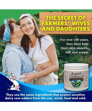 Udder Balm 16 oz - Unscented Original formula for Cracked Dry Skin - Buy Online on GoSupps.com