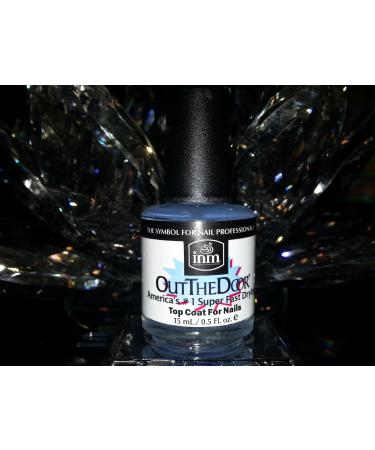 Out THe Door Super Fast Drying Top Coat For Nails (0.5 oz.) 0.5 Ounce