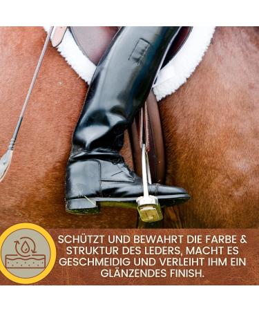 Emma Leather Soap - Premium Saddle Soap & Leather Cleaner | Colorless Balm for Couches Saddles Car Seats & More - Buy Online on GoSupps.com