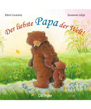 The dearest dad in the world!: Loving children's book from 2 years perfect as a gift for birth or Father's Day (the favorite family in the world)