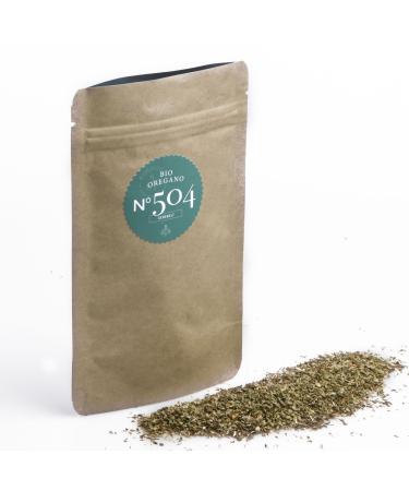 Bio oregano n 504 - biodegraded rubbed striking tart & smoky in the practical power paper ZIP bag content: 20g Contents: 20G (power paper bag)