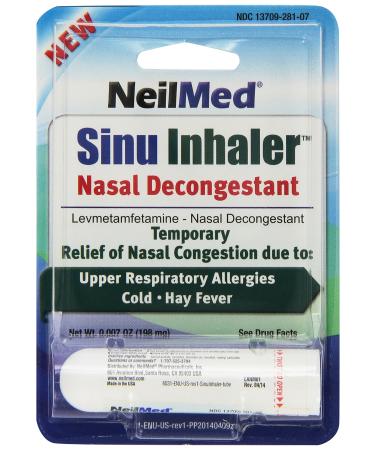 Neilmed Sinu Inhaler Nasal Decongestant 0.007 Ounce 1