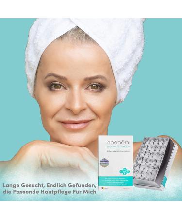 neob mi - Highly dosed Tri-Hyaluron Serum - 30 ampoules - 100% vegan - Made in Germany - Hyaluronic acid for face neck d collet and eye areas - Test result * EXCELLENT - Buy Online on GoSupps.com