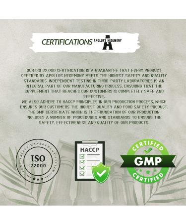 Bacopa Monnieri Extract 500mg High Strength Brahmi Extract (50% Bacosides) 90 Vegan Capsules 3 Months Supply Herbal Supplements for Enhanced Mental Clarity and Focus by Apollo's Hegemony - Buy Online on GoSupps.com