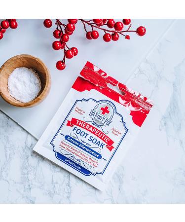Dr. Foot Fix Therapeutic Foot Soak with Tea Tree, Peppermint & Birch Oil - 1oz Pack - Fights Fungus, Odor & Athlete's Foot - Soothes & Tingles - Buy Online on GoSupps.com