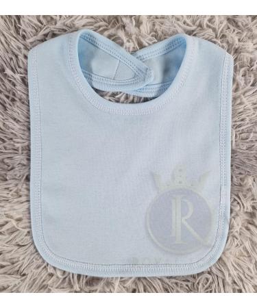 Royal Icon Baby Bibs - 100% Organic Cotton, Set of 3/6/12Pc, Blue - For 0-12 Months, Soft & Absorbent, Hook and Loop Closure - Ideal Baby Feeding Bib for Boys and Girls - Buy Online on GoSupps.com