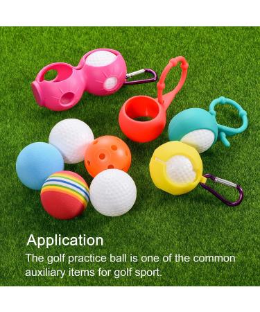 Indoor Golf Foam Balls Pack - Sponge Practice Balls for Swing Training - Black - Buy Online on GoSupps.com