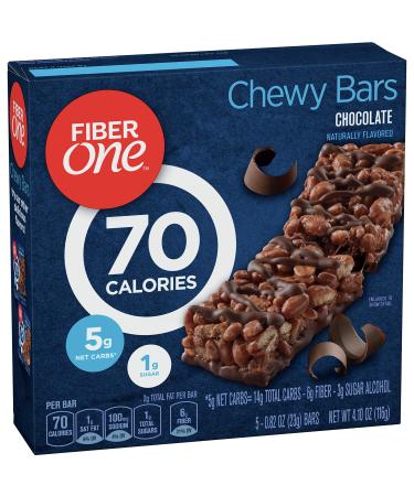 Fiber One Chewy Bars Chocolate 5 Bars 0.82 oz (23 g) Each