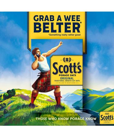 Scott's Original Porridge Oats 1kg - Pack of 1 | Buy Online - Buy Online on GoSupps.com