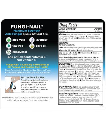 Fungi-Nail Pen Applicator Anti-fungal Solution 0.10 Fl Oz - Pack of 2 - Buy Online on GoSupps.com