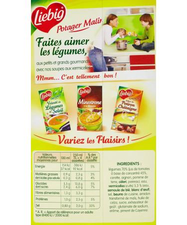 Liebig Soup Malin Tomato and Vermicelli Brick 1 Litre - Buy Online on GoSupps.com