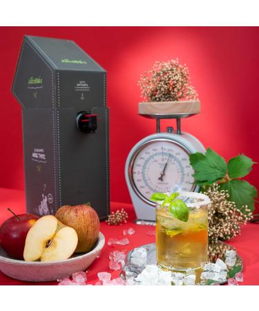JuiceBox Syrup Light - 2L (Apple-Elderberry) | Makes 52L of Vegan Low-Calorie Beverage | Sustainable & Delicious - Buy Online on GoSupps.com