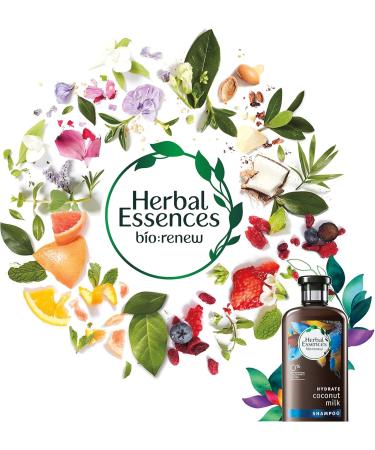 Herbal Essences Bio Renew Coconut Milk Moisturizing Shampoo 400ml Pack of 6 - Buy Online on GoSupps.com
