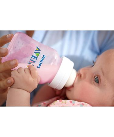 Philips Avent Anti-Colic Baby Bottles Pink - 9oz, 3 Piece 3 Count (Pack of 1) - Buy Online on GoSupps.com