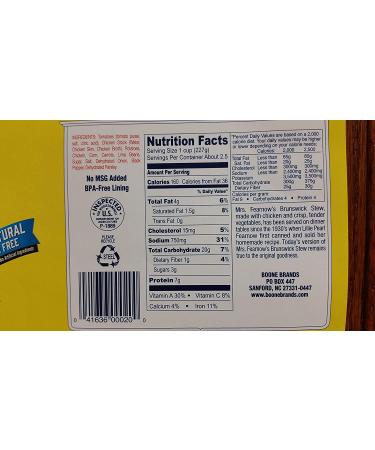 Mrs. Fearnow's Chicken Brunswick Stew - 6 Pack of 20 oz Cans - Buy Online on GoSupps.com