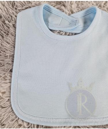 Royal Icon Baby Bibs - 100% Organic Cotton, Set of 3/6/12Pc, Blue - For 0-12 Months, Soft & Absorbent, Hook and Loop Closure - Ideal Baby Feeding Bib for Boys and Girls - Buy Online on GoSupps.com