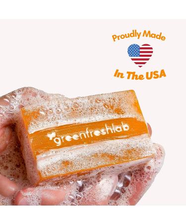 Organic Citrus Lavender Soap Bar | Energizing & Hydrating | For All Skin Types | Vegan & Cruelty-Free | 4 oz - Buy Online on GoSupps.com