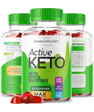 Active Keto ACV Gummies - 30 Days Supply of Advanced Apple Cider Vinegar Gummys for Shark Keto Actives - Buy Online on GoSupps.com