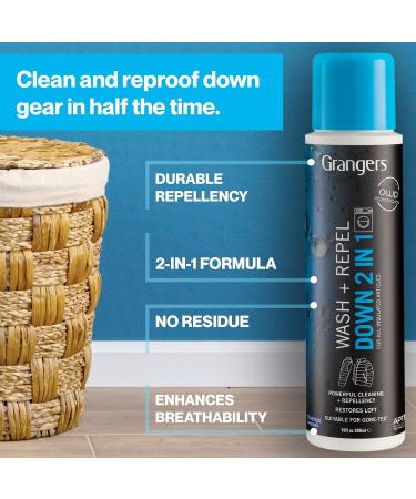 Granger's Wash + Repel Down 2 in 1 - 10 oz/300 ml | Eco-Friendly Down Care for International Shipping - Buy Online on GoSupps.com