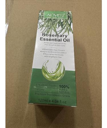 Rosemary Oil(120ml) Rosemary Essential Growth Oil for Hair Growth & Skin Care Improve Hair Loss and Nourishes Scalp Strengthens Hair Rid of Itchy and Dry Scalp for Men Women - Buy Online on GoSupps.com