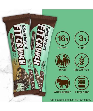FitCrunch Protein Bars Snack Size Variety Pack - 18 Pack, Gluten-Free - Buy Online - Buy Online on GoSupps.com