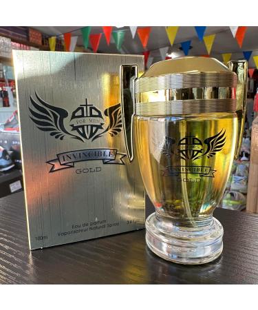 Invincible Gold Men's Eau de Parfum Natural Spray 3.4 FL OZ 100ml - Buy Online on GoSupps.com