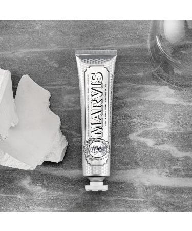 Marvis Whitening Mint & Aquatic Mint Toothpaste 85ml | Healthy Gums & Long-Lasting Freshness | Buy Internationally - Buy Online on GoSupps.com