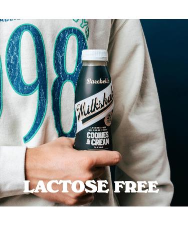 Milkshake prot in Barebells Cookies & Cream 8 x 330 ml | 24 g de prot ines | Sans sucre ajout | Sans lactose | Boisson onctueuse au d licieux go t cookies & cream Biscuit et cr me - Buy Online on GoSupps.com