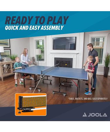 JOOLA Spring Professional Table Tennis Net & Post Set - ITTF Approved - 72 Regulation Ping Pong Net - Buy Online on GoSupps.com