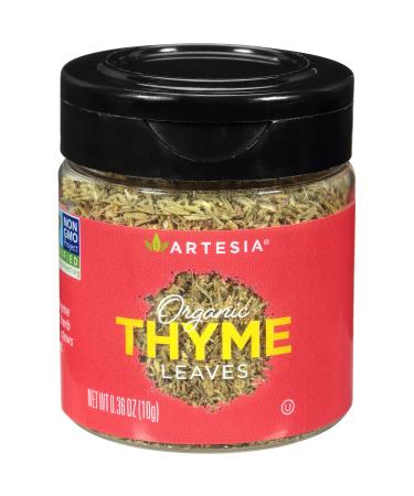 Artesia Organic Thyme Leaves 0.36 oz (Pack of 4)