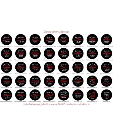 Buy Stylish 56mm Pocket Mirror Button for Women | Compact & Convenient - Buy Online on GoSupps.com