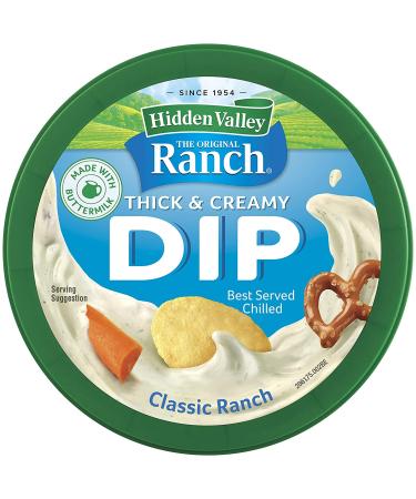 Clos-ette Hidden Valley Ready-to-Eat Dip Classic Ranch 10oz - Buy Online on GoSupps.com