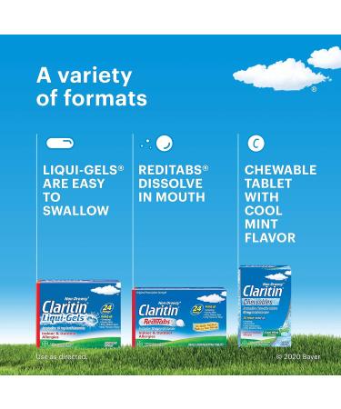 Claritin Allergy 24 Hour Tablets 10 mg 45-Tablets (EXPIRED) - Buy Online on GoSupps.com