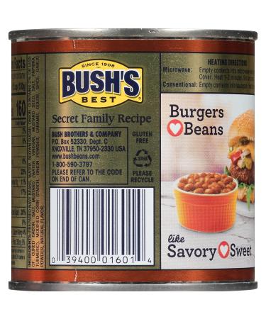 Bush's Best Onion Baked Beans 16 oz - 12 Pack | Delicious Baked Beans with Onion Flavor - Buy Online on GoSupps.com
