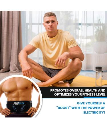 ABFLEX Abdominal Belt | Slim & Tight Abs | Remote Control | 99 Intensity Levels | 10 Workouts | International Shipping - Buy Online on GoSupps.com