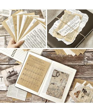 Zonon 114 Pieces Vintage Ephemera Pack - Craft Paper for Junk Journals, Albums, and Planners - Decorative Supplies - Buy Online on GoSupps.com