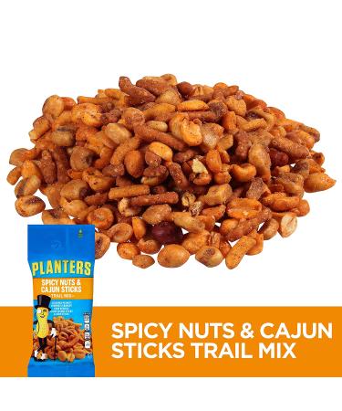 Planters Cajun Trail Mix 2 oz - Pack of 72 Single Serve Snacks | Best Snack for On-the-Go - Buy Online on GoSupps.com
