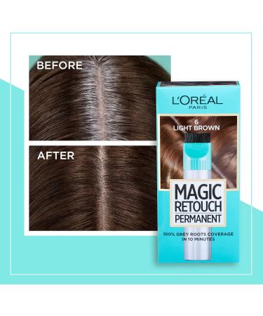 L'Or al Paris Magic Retouch Permanent Root Concealer Touching Up Grey Hair Dye Black 2 MAGIC RETOUCH PERMANENT 2 BLACK 95 g (Pack of 1) - Buy Online on GoSupps.com