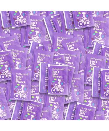 NuNaturals NuStevia White Stevia Powder - 1000 Packets (2.23 lbs) - Natural Sweetener - Buy Online on GoSupps.com