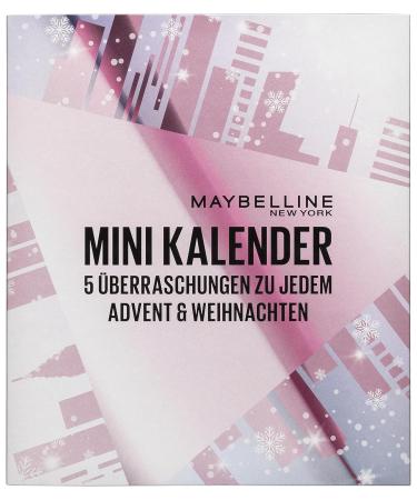 Maybelline New York Mini Advent Calendar 2023 - NYC Sparkle | 5 Doors of Cosmetics | Beauty & Makeup Advent Calendar for Women - Buy Online on GoSupps.com