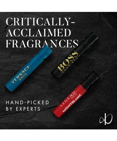 Cologne Samples for Men - 12 Designer Fragrance Brands 0.05 Fl Oz (Pack of 12) - Buy Online on GoSupps.com