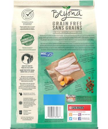 Beyond Grain Free Natural Dry Cat Food Wild-Caught Whitefish & Free Run Egg - 1.36 kg Bag 1.36 kg (Pack of 1) - Buy Online on GoSupps.com