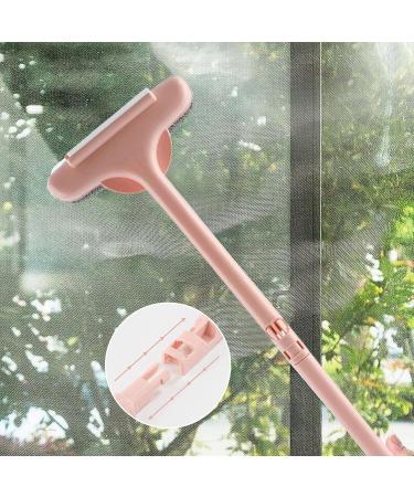 Extendable Mesh Screen Cleaner Window Screen Brush Washing Equipment with Detachable Long-reach Handle 2-1 Window Cleaner Brush 12b - Buy Online on GoSupps.com
