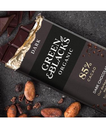 Green & Black's Chocolate Gift Set - 85% Dark, 70% Dark, Milk with Almonds, White - 6 Organic Bars - Buy Online on GoSupps.com