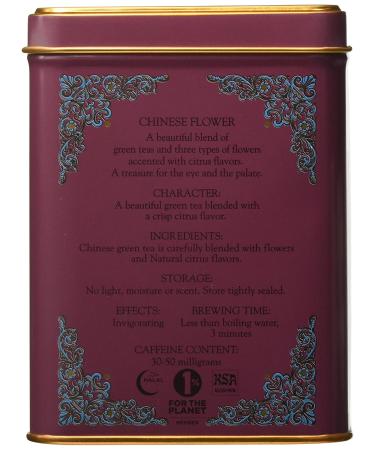 Harney & Sons Chinese Flower Tea Blend - 20 Sachets (1.4 oz) | Premium Loose Leaf Herbal Tea - Buy Online on GoSupps.com
