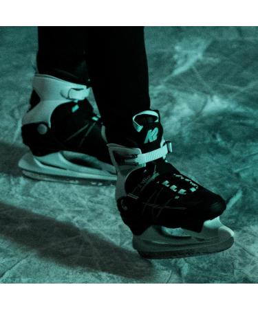 K2 Skates Women's Ice Skates Alexis Ice - Gray/Green EU 39.5 (UK 6 / US 8.5) - Shop Internationally! - Buy Online on GoSupps.com