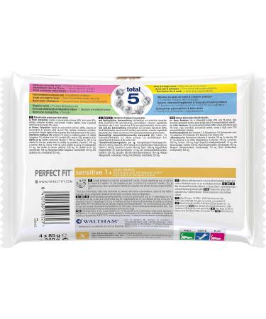 Perfect Fit Sensitive 1+ Fresh Pouches for Sterilized Adult Cats Meets the Specific Needs of a Sterilized Cat Rich in C - Buy Online on GoSupps.com