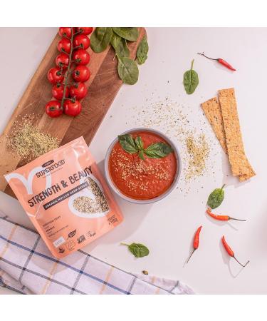Organic Shelled Hemp Seeds 175g - High Protein Omega 3 | Vegan Keto Diet - Non-GMO Gluten Free - Buy Online on GoSupps.com