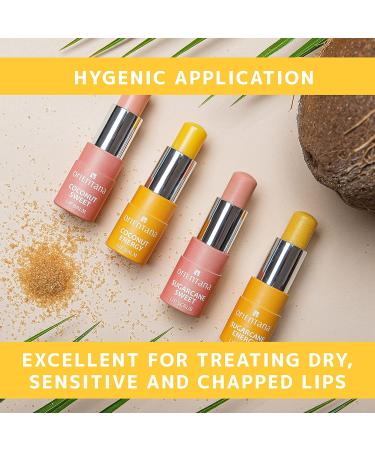 Orientana Natural Lip Scrub Stick Sugarcane Energy | Vegan Organic Exfoliator for Soft, Smooth Lips | Eco-friendly Treatment | Hydrating Moisturizer - 4.2g - Buy Online on GoSupps.com